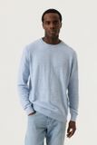 GARCIA Heren Effen Trui Blauw Lange mouw