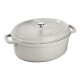ZWILLING STAUB La Cocotte Oval 4,2 L Gietijzer Ovenschaal Wit