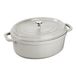 ZWILLING STAUB La Cocotte Oval 4,2 L Gietijzer Ovenschaal Wit