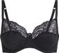 Hunkemöller Dames Lingerie Niet-voorgevormde beugel bh Sophie - Zwart - maat B80
