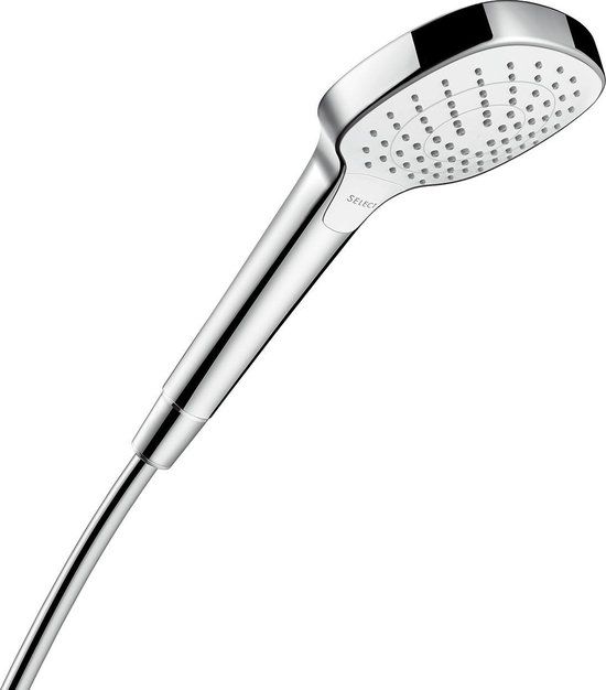 Hansgrohe Croma Select E Vario EcoSmart Handdouche - 3 straalsoorten - Wit/Chroom