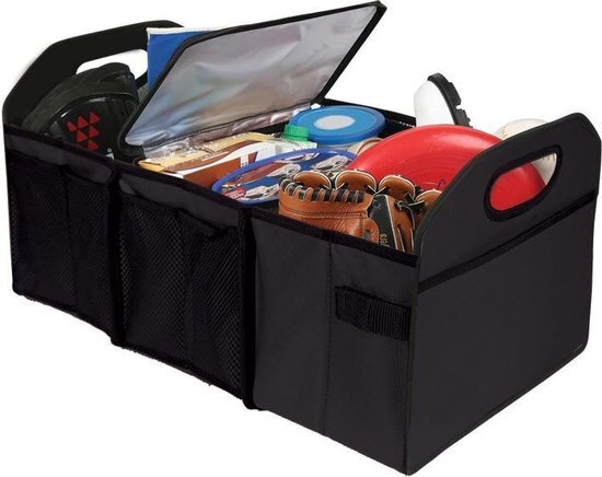 AutoStyle Kofferbak Organizer 60 Liter Polyester Zwart