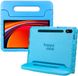 HappyCase Kinder Tablethoes Geschikt voor Samsung Galaxy Tab S9 | Kindvriendelijke Hoes | Beschemhoes | Kinderhoes | met Handvat en Standaard | Blauw