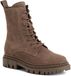 Tamaris Dames Enkellaarsje 1-25276-41 Beige Leer