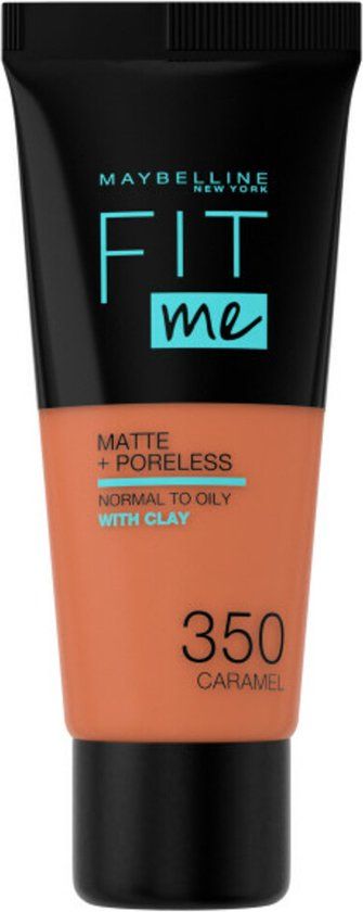 Maybelline Fit Me Matte + Poreless Foundation - 350 Caramel - 30ml