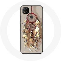 Maniacase Etui voor Xiaomi Redmi 9C Dreamcatcher bruin