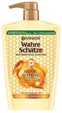 Garnier Echte schatten herstellende shampoo honing schatten; XXL formaat 1L, versterkt en voedt beschadigd en breekbaar haar, 1000 ml