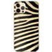 Zebre Bedrukt siliconen hoesje compatibel met Apple iPhone 12 Pro