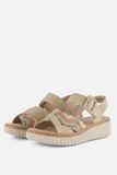 Rieker Sandalen H-Leest beige - Maat 41