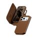 PanzerGlass CARE™ by ® Tango 2-in-1 Wallet Case Brown w. MagSafe iPhone 18 Pro | 17 Pro