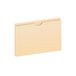 Pendaflex File Jackets, juridische grootte, Manila, 2 inch uitbreiding, versterkte rechte tabbladen met duim gesneden, 50 per doos (23200EE)
