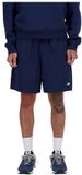 New Balance Sport Essentials French Terry Short 7" Heren Broek - NB NAVY - Maat L