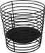 Mega Collections Firebasket Spiral - Zwart - IJzer - 48 x 46 cm