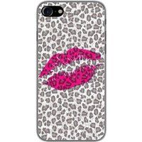 1001 coques Apple iPhone 8 bedrukt siliconen hoesje baiser leopard