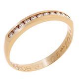 Orphelia RD-3001/51 - Ring - geelgoudkleurige 18 Karaat - Diamant 0.20 ct