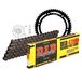 Kettingset DID Kettingset staal 428HD / 136 clipslot voor Hyosung GT Naked R Pro Comet 125 cc Bj. 2003-2013