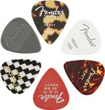 Fender Plectrums 351 Vorm Zwaar Set Van 6 Stuks Voor Elektrische Gitaar Klassiek Ontwerp
