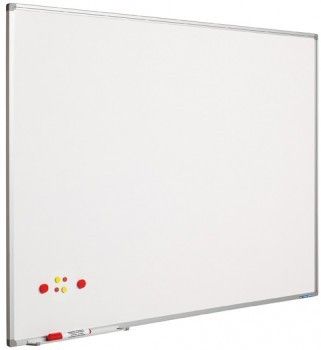 Smit Visual Supplies Whitebord gelakt staal Softline profiel 8mm 45x60cm