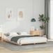 Maison Exclusive - Cadre de lit, marron, 140 x 220 cm, en pin massif
