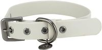 TRIXIE Hondenhalsband CityStyle M-L: halsomtrek 40-47 cm/25 mm, lichtgrijs