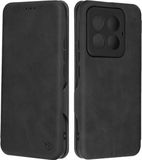 Techsuit Safe+ Book Wallet Case hoesje voor Xiaomi 14 Pro - Zwart