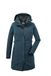 killtec dames Functionele parka/parka met afritsbare capuchon KOW 165 WMN PRK, hellpetrol, 54, 37726-000