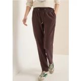 Taille mi-haute jambes slim pantalon coupe décontractée
