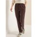 Taille mi-haute jambes slim pantalon coupe décontractée