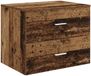 vidaXL Meuble de salle de bain mural Bois vieilli 62,5 x 44,5 x 50 cm