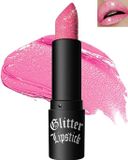 Merkloos / Sans marque Wan GmbH Glitter Lippenstift - Matte Lipgloss - Feestelijke Make-up - Diamant Glitter Effect - Roze