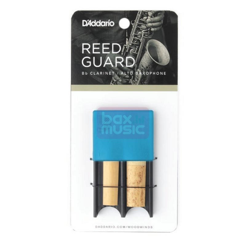 D'Addario Woodwinds DRGRD4ACBL doosje voor rieten blauw