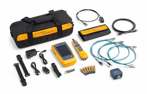Fluke Networks LIQ-DUO-IE-KIT-H6-EU Kabel-, netwerk- en WiFi Industrial Ethernet-tester