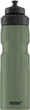 Sigg WMB Sports Blue Touch aluminium fietsdrinkfles, met 3-traps sportsluiting, lekvrij, vederlicht, BPA-vrij, sport- en fietsaccessoires, groen, 0,75 l