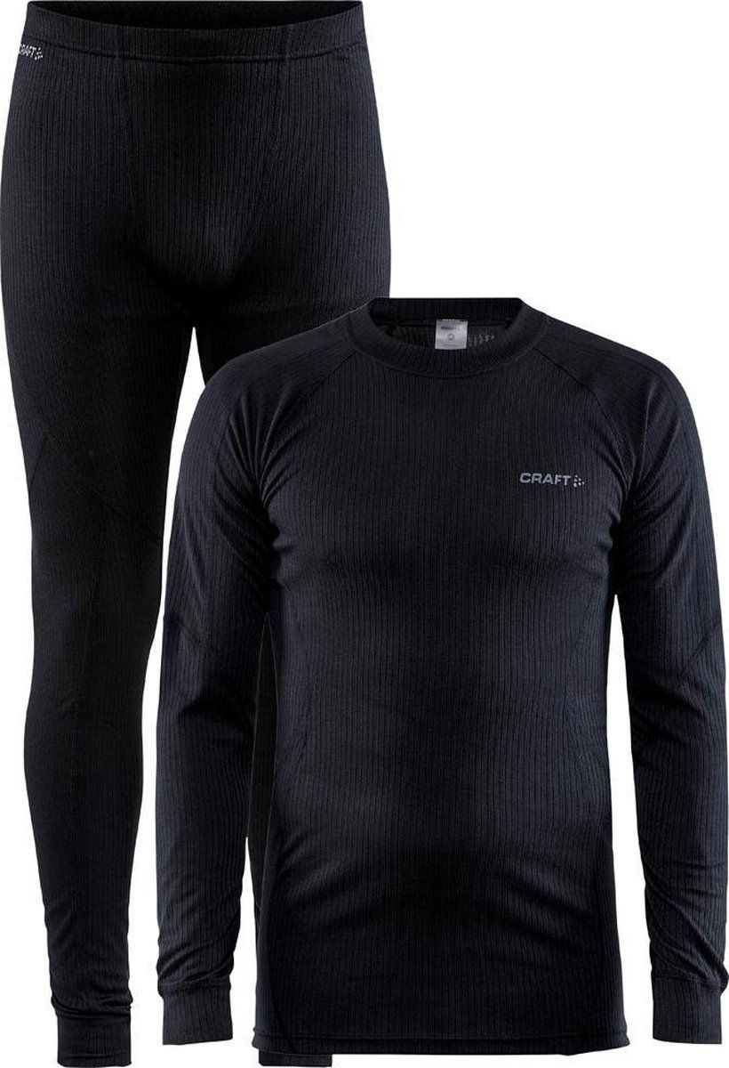 Craft Core Dry Baselayer Set Thermoset Heren - Maat M - Zwart