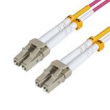 Microconnect FIB440430P InfiniBand en Glasvezelkabel 30 m LC Violet