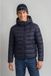 Blauer Gewatteerde jas Acton Marineblauw Maat S