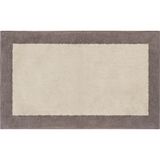 Cawö Home Tapis de bain Frame 1010 travertin/graphit 60x100