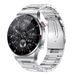 tinysiry Elektronische Horloge Locatie Nuttig Casual BT Calling Sport Fitness ECG+PPG Smart Horloge Zilver