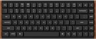 Keychron K3 Ultra - Mechanisch Toetsenbord - Draadloos - US Qwerty - 75% - Bruine Schakelaar - Zwart