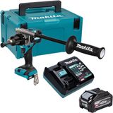Makita HP 001 GU101 accu-slagboormachine 40 V max. 140 Nm XGT Brushless + 1x accu 4,0 Ah + oplader + Makpac