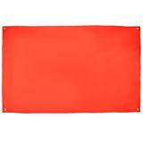 AZ FLAG Vlag Effen rood 150x90 cm Licht Polyester 4 Ringen