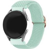Strap-it Samsung Galaxy Watch 6 - 40mm verstelbaar geweven bandje (turquoise)