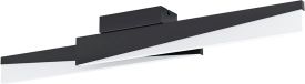 Eglo Isidro Plafondlamp - LED - 86 cm - Zwart