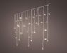 Lumineo Icicle Twinkle LED Transparant - 11.8m 480LED Warm Wit