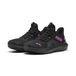 PUMA Softride Enzo 5 Slip Tech Wns hardloopschoenen voor dames, Puma Zwarte elektrische orchidee, 40.5 EU