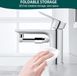 Sans marque Robinet d'extension multifonctionnel rotatif à 1440°, 2 modes de pulvérisation, extension de robinet pivotante universelle, embout de robinet rotatif, extension de robinet avec adaptateur pour salle de bain et cuisine