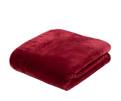 Gözze Premium kasjmier deken sprei 220 x 240 cm rood