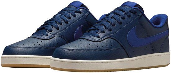 Nike Court Vision Low Sneaker Heren donkerblauw - blauw - wit