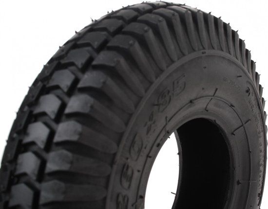 DELI TIRE Impac Buitenband Tube 260 X 85 Zwart - Buitenband - 6.5 Inch - Zwart