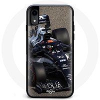 Maniacase Hoes voor Oppo A74 5G rcl lens oranje zwarte achtergrond
